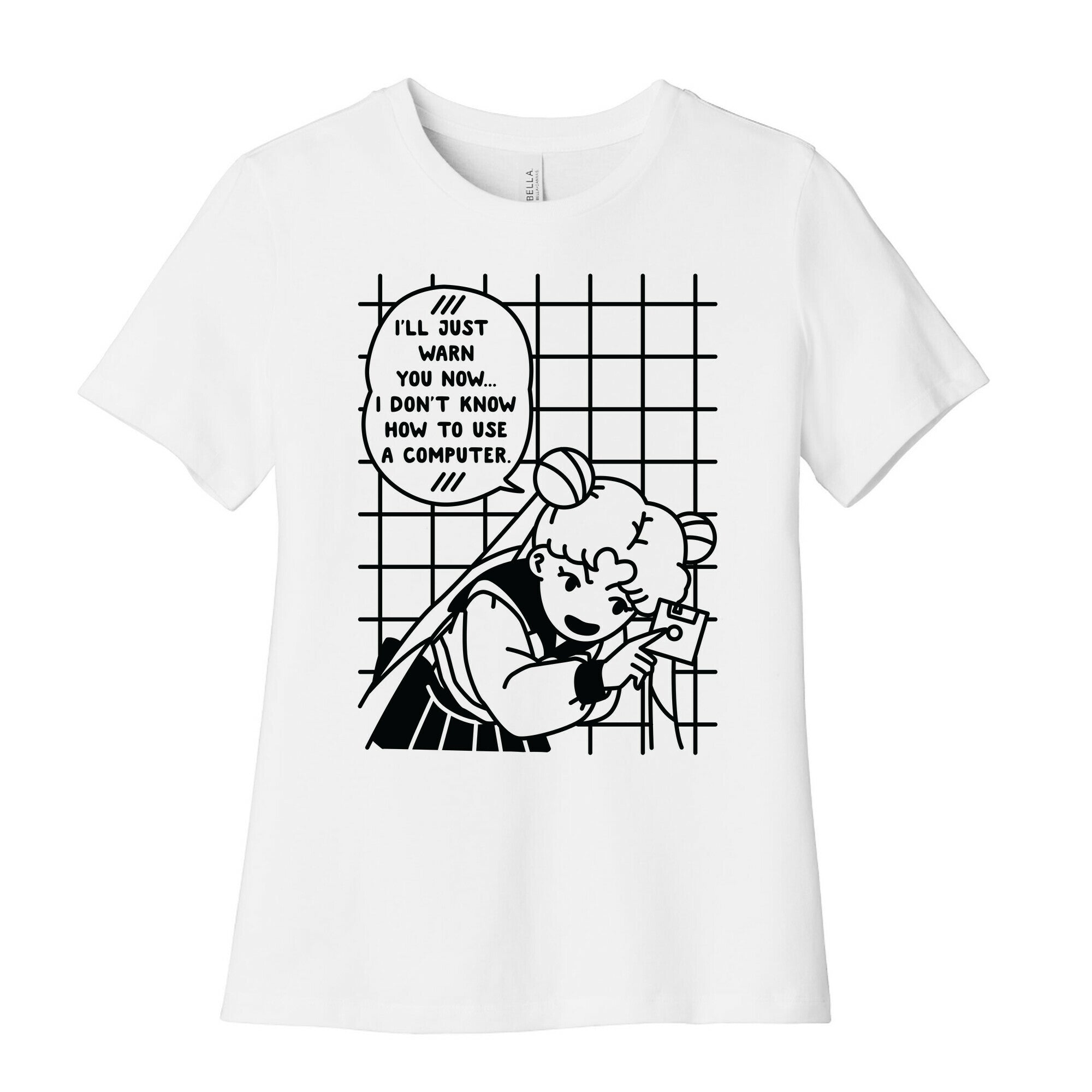 I Don't Know How To Use A Computer Women's Cotton Tee